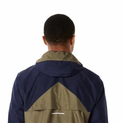 Anorak Asics Fujitrail Azul Marino Verde -365rider Ventas anorak asics fujitrail azul marino verde 6