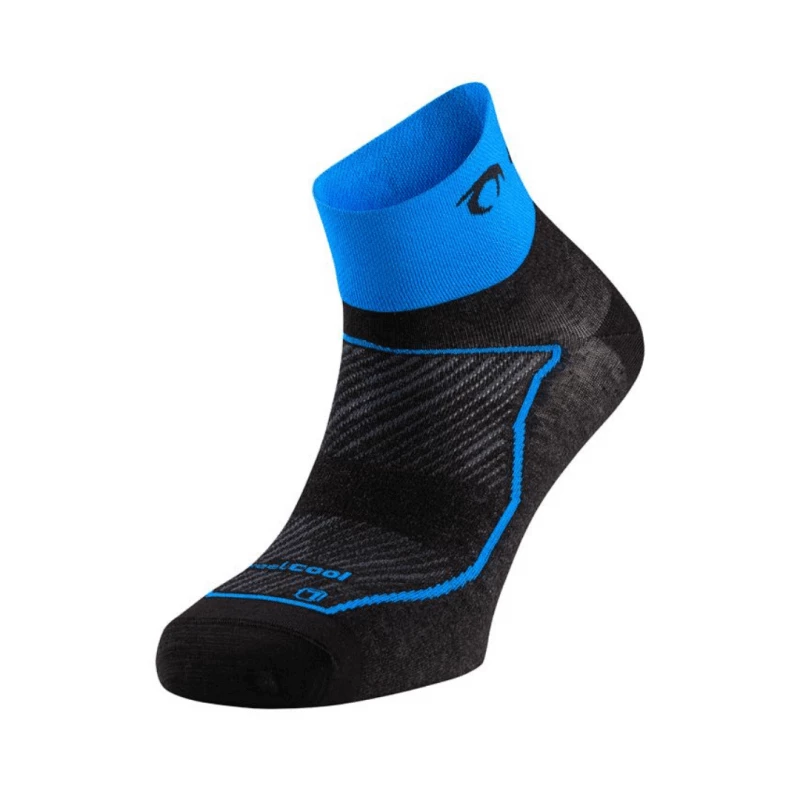 Calcetines Lurbel Race Negro Azul 3 Calcetines Lurbel Race Negro Azul