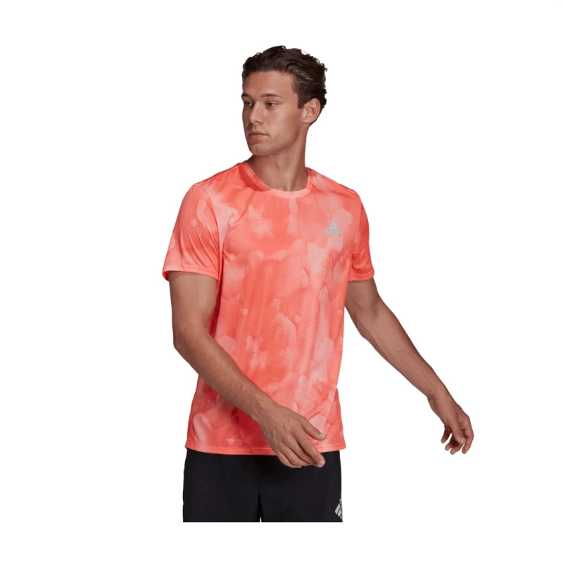 Camiseta Adidas Fast Tee GFX Manga Corta Naranja 4 Camiseta Adidas Fast Tee GFX Manga Corta Naranja - Imagen 2