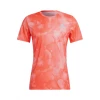 Camiseta Adidas Fast Tee GFX Manga Corta Naranja