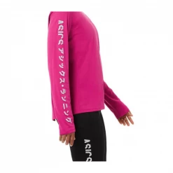 Camiseta Asics Katakana Manga Larga Magenta Mujer -365rider Ventas camiseta asics katakana manga larga magenta mujer 2