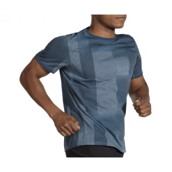 Camiseta Brooks Distance Graphic Manga Corta Azul Gris -365rider Ventas camiseta brooks distance graphic manga corta azul gris 3