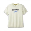 Camiseta Brooks Distance Manga Corta Blanco Roto 1 Camiseta Brooks Distance Manga Corta Blanco Roto -365rider Ventas camiseta brooks distance manga corta blanco roto