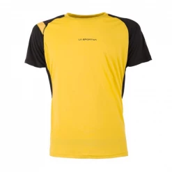 Camiseta La Sportiva Motion Manga Corta Amarillo Negro