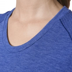 Camiseta Maga Corta Adidas Técnica Primeknit Wool Mujer Azul -365rider Ventas camiseta maga corta adidas tecnica primeknit wool mujer azul 5