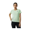 Camiseta New Balance Printed Fast Flight Manga Corta Verde Lima Mujer -365rider Ventas camiseta new balance printed fast flight manga corta verde lima mujer