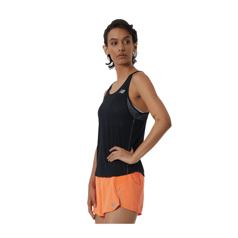 Camiseta New Balance Sin Mangas Impact Run Negro Mujer 4 Camiseta New Balance Sin Mangas Impact Run Negro Mujer - Imagen 2