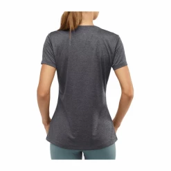 Camiseta Salomon Agile SS Tee Gris Mujer -365rider Ventas camiseta salomon agile ss tee gris mujer 2