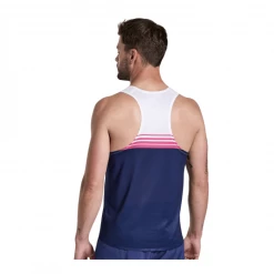 Camiseta Saucony Elite Sin Mangas Azul Rosa Blanco -365rider Ventas camiseta saucony elite sin mangas azul rosa blanco 3