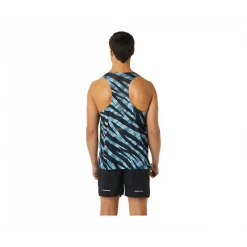 Camiseta Sin Mangas Asics Ventilate Actibreeze Singlet AOP Azul -365rider Ventas camiseta sin mangas asics ventilate actibreeze singlet aop azul 1