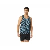 Camiseta Sin Mangas Asics Ventilate Actibreeze Singlet AOP Azul -365rider Ventas camiseta sin mangas asics ventilate actibreeze singlet aop azul