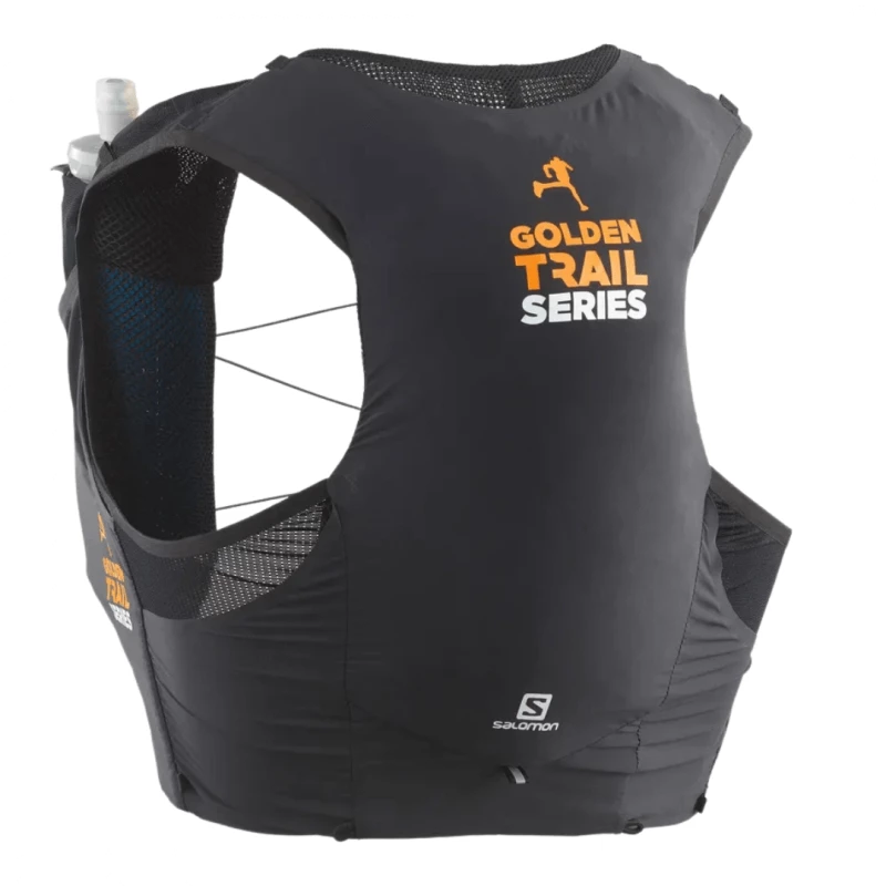 Chaleco Salomon Sense Pro 5 Negro Naranja 3 Chaleco Salomon Sense Pro 5 Negro Naranja