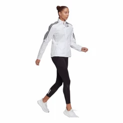 Chaqueta Adidas Marathon 3 Bandas Blanco AW21 Mujer -365rider Ventas chaqueta adidas marathon 3 bandas blanco aw21 mujer 2