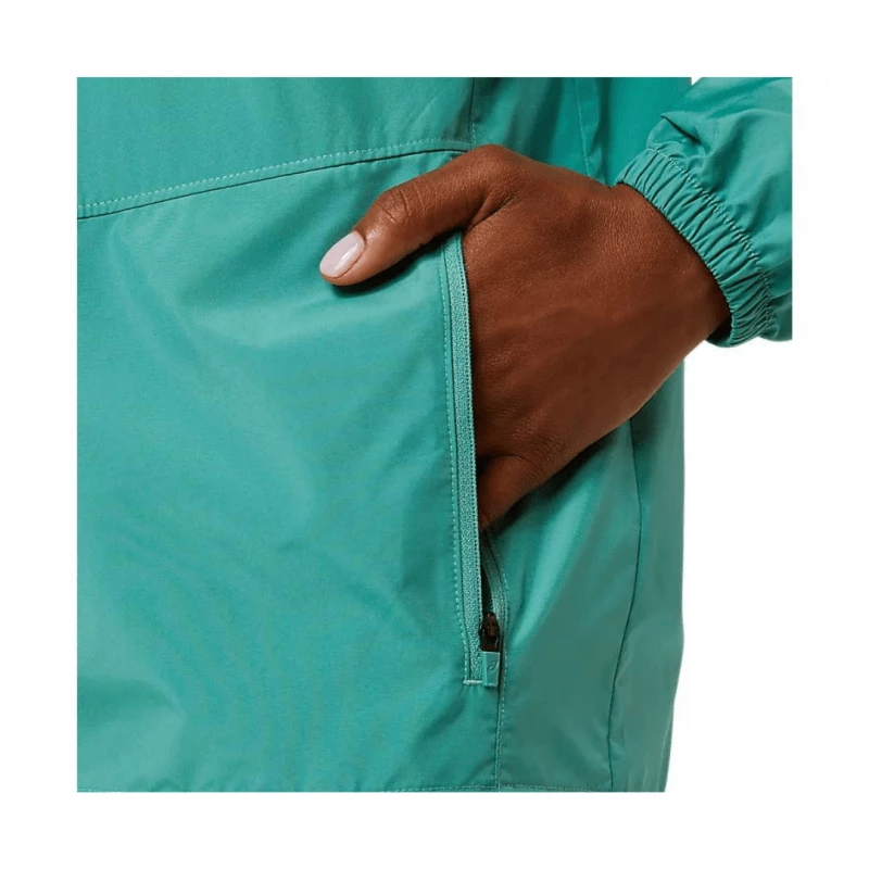 Chaqueta Asics Core Turquesa Mujer 5 Chaqueta Asics Core Turquesa Mujer - Imagen 3