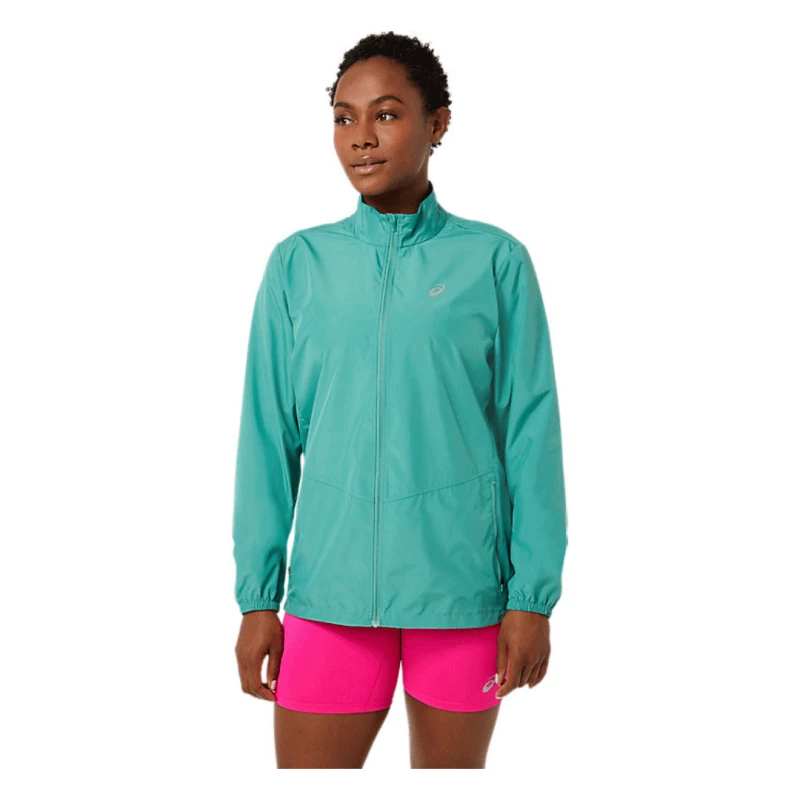 Chaqueta Asics Core Turquesa Mujer 6 Chaqueta Asics Core Turquesa Mujer - Imagen 4