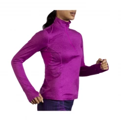 Chaqueta Brooks Dash 1/2 Zip Morado Mujer -365rider Ventas chaqueta brooks dash 12 zip morado mujer 4