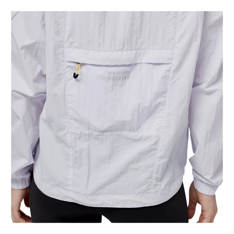 Chaqueta New Balance London Edition Printed Impact Run Light Pack Blanco Mujer 6 Chaqueta New Balance London Edition Printed Impact Run Light Pack Blanco Mujer - Imagen 4