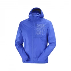 Chaqueta Salomon Cross Bonatti Wind Azul