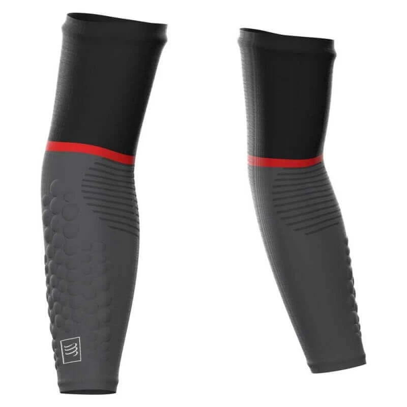 Manguitos Compressport Arm Force Ultralight Negro Gris 4 Manguitos Compressport Arm Force Ultralight Negro Gris - Imagen 2