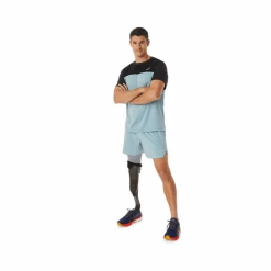 Pantalon Asics Corto Road 5in Short Turquesa AW22 -365rider Ventas pantalon asics corto road 5in short turquesa aw22 1