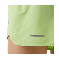 Pantalón Corto Asics Road 3.5IN Verde Lima Mujer -365rider Ventas pantalon corto asics road 35in verde lima mujer 4