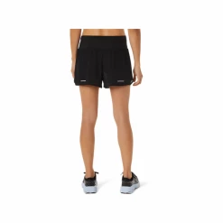 Pantalón Corto Asics Ventilate 2-N1 3.5in Negro Mujer