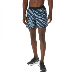 Pantalón Corto Asics Wild Camo 5IN Azul Negro