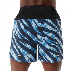 Pantalón Corto Asics Wild Camo 5IN Azul Negro -365rider Ventas pantalon corto asics wild camo 5in azul negro 5