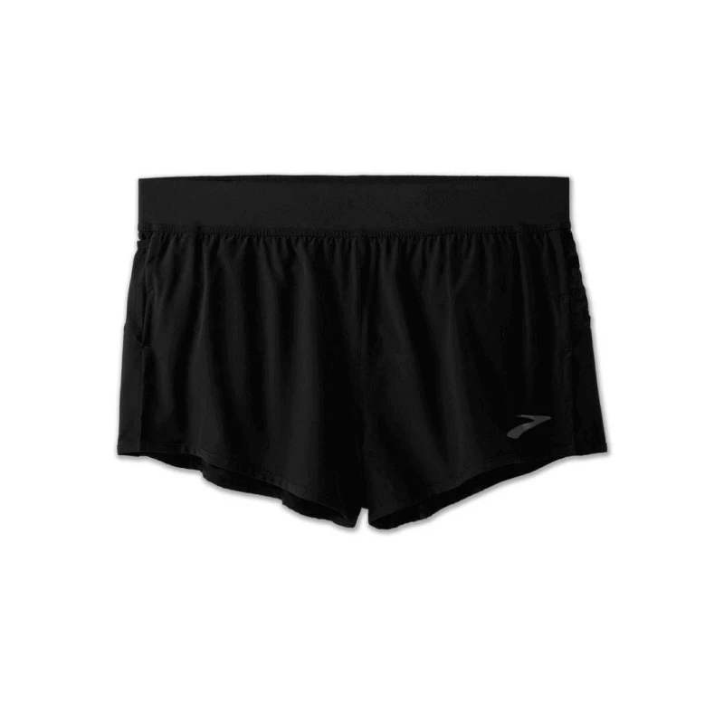 Pantalón Corto Brooks Sherpa 3" Negro 3 Pantalón Corto Brooks Sherpa 3" Negro