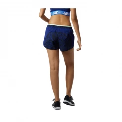 Pantalón Corto New Balance Print Fast Flight Split Azul Marino Mujer -365rider Ventas pantalon corto new balance print fast flight split azul marino mujer 3