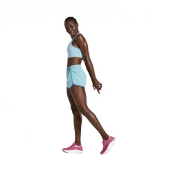 Pantalón Corto Saucony Outpace 3 Celeste Mujer -365rider Ventas pantalon corto saucony outpace 3 celeste mujer 4