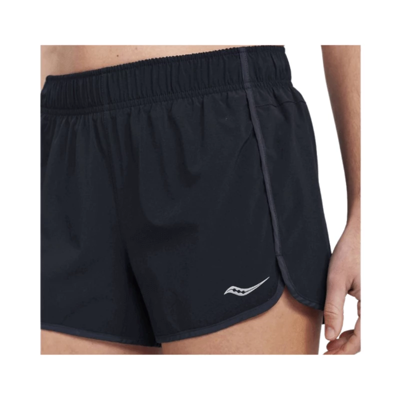 Pantalón Corto Saucony Outpace 3 Negro Mujer 5 Pantalón Corto Saucony Outpace 3 Negro Mujer - Imagen 3