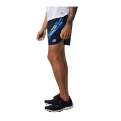 New Balance Pantalones Cortos London Edition Graphic Impact 5 Azul -365rider Ventas pantalones cortos london edition graphic impact 5 azul 2