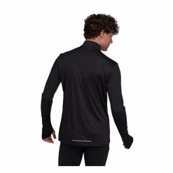 Sudadera Adidas Own The Run 1/2 ZIP Negro -365rider Ventas sudadera adidas own the run 12 zip negro 3