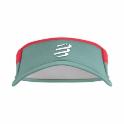 Visera Compressport Ultralight Verde Rojo -365rider Ventas visera compressport ultralight verde rojo 1