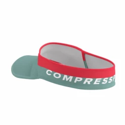 Visera Compressport Ultralight Verde Rojo -365rider Ventas visera compressport ultralight verde rojo 4