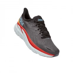 Hoka One One Zapatilla Hoka Clifton 8 Negra Rojo AW22
