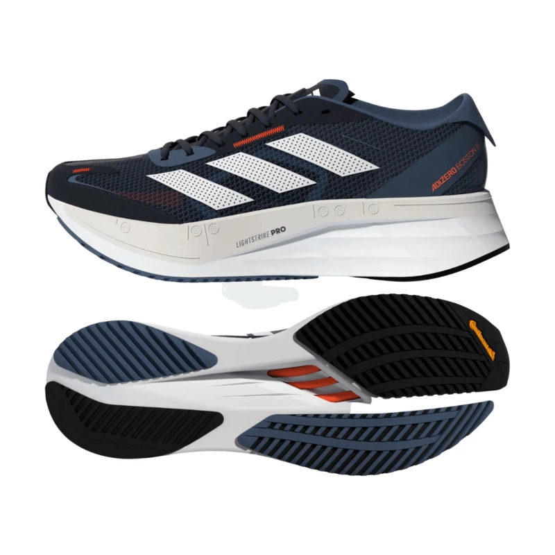 Zapatillas Adidas Adizero Boston 11 Negro Azul AW22 4 Zapatillas Adidas Adizero Boston 11 Negro Azul AW22 - Imagen 2