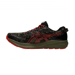 Zapatillas Asics Fuji Lite 3 Verde Rojo AW22 -365rider Ventas zapatillas asics fuji lite 3 verde rojo aw22 2
