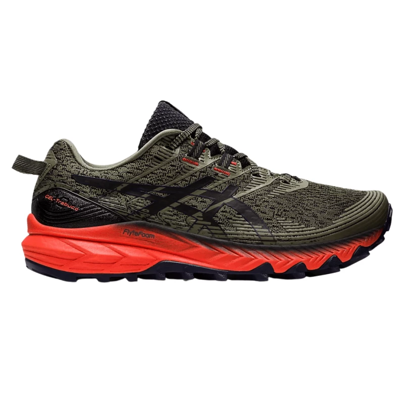 Zapatillas Asics Gel Trabuco 10 Negro Verde Rojo AW22 3 Zapatillas Asics Gel Trabuco 10 Negro Verde Rojo AW22