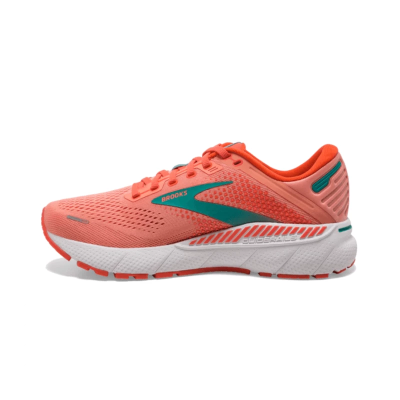 Zapatillas Brooks Adrenaline GTS 22 Coral Verde Mujer SS22 4 Zapatillas Brooks Adrenaline GTS 22 Coral Verde Mujer SS22 - Imagen 2