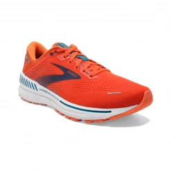 Zapatillas Brooks Adrenaline GTS 22 Naranja Azul SS22 -365rider Ventas zapatillas brooks adrenaline gts 22 naranja azul ss22 2