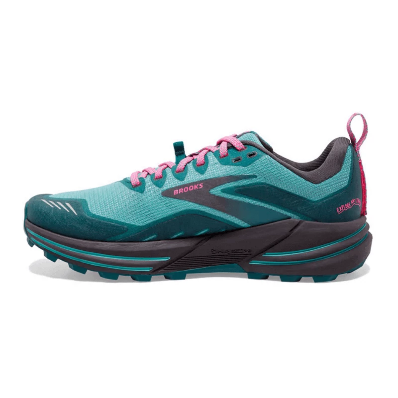 Zapatillas Brooks Cascadia 16 Azul Rosa Mujer SS22 4 Zapatillas Brooks Cascadia 16 Azul Rosa Mujer SS22 - Imagen 2