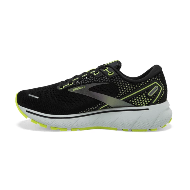 Zapatillas Brooks Ghost 14 Negro Amarillo AW21 4 Zapatillas Brooks Ghost 14 Negro Amarillo AW21 - Imagen 2