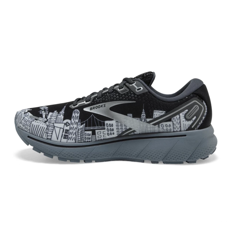 Zapatillas Brooks Ghost 14 Negro Gris AW21 4 Zapatillas Brooks Ghost 14 Negro Gris AW21 - Imagen 2