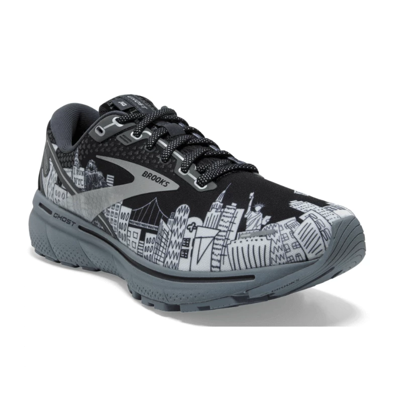 Zapatillas Brooks Ghost 14 Negro Gris AW21 6 Zapatillas Brooks Ghost 14 Negro Gris AW21 - Imagen 4