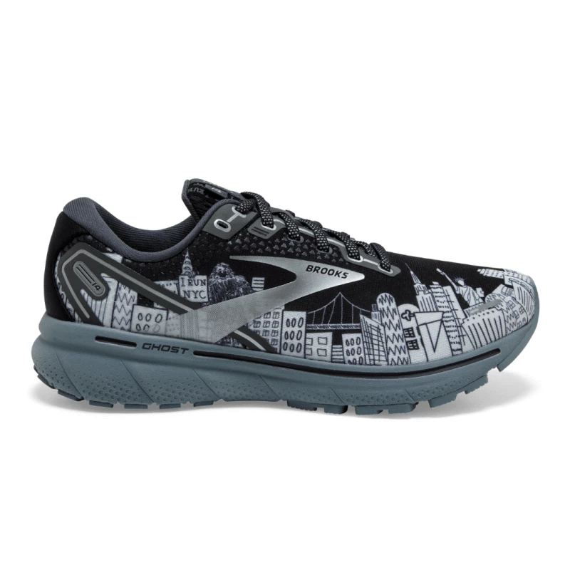 Zapatillas Brooks Ghost 14 Negro Gris AW21 3 Zapatillas Brooks Ghost 14 Negro Gris AW21