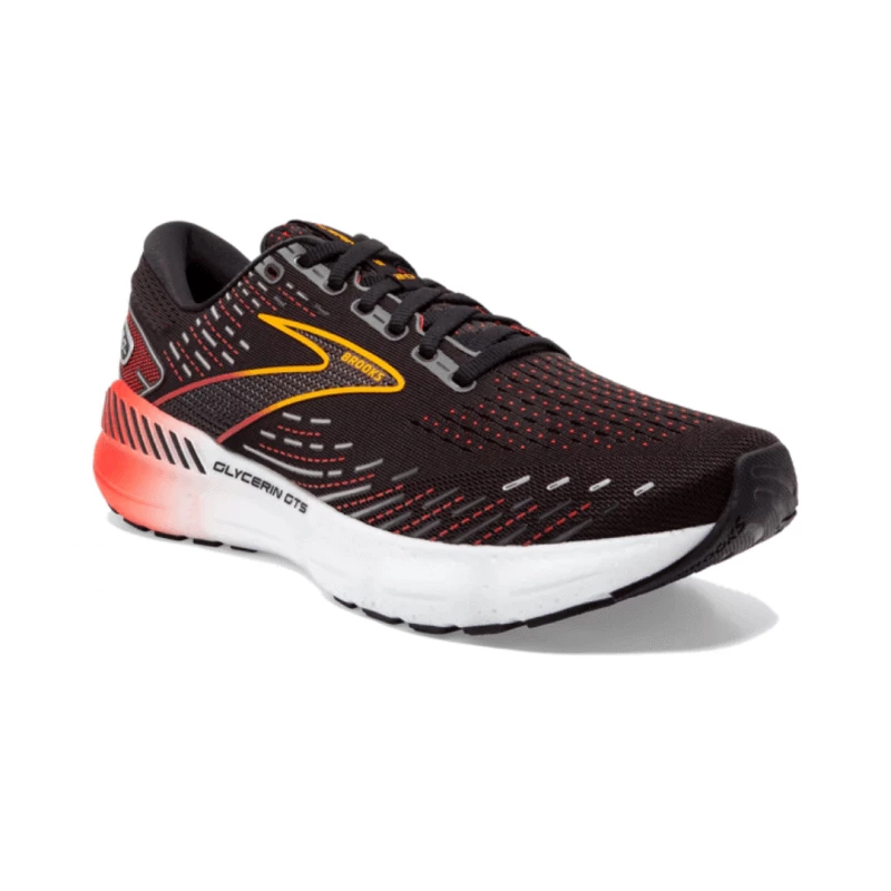 Zapatillas Brooks Glycerin GTS 20 Negro Rojo AW22 5 Zapatillas Brooks Glycerin GTS 20 Negro Rojo AW22 - Imagen 3