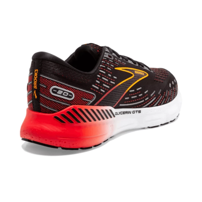Zapatillas Brooks Glycerin GTS 20 Negro Rojo AW22 6 Zapatillas Brooks Glycerin GTS 20 Negro Rojo AW22 - Imagen 4