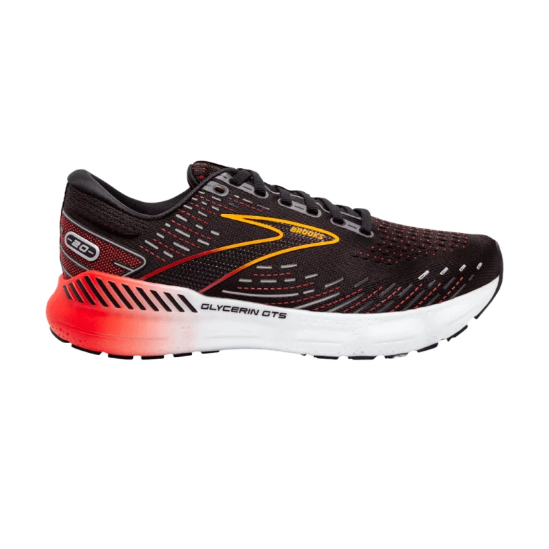 Zapatillas Brooks Glycerin GTS 20 Negro Rojo AW22 3 Zapatillas Brooks Glycerin GTS 20 Negro Rojo AW22